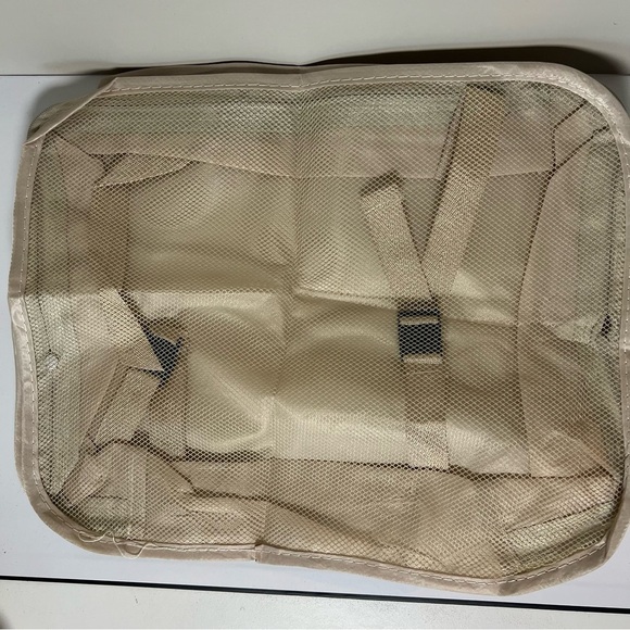 NEW Beige Set of 3 Travel Packing Cubes Organizer Set - Picture 5 of 11
